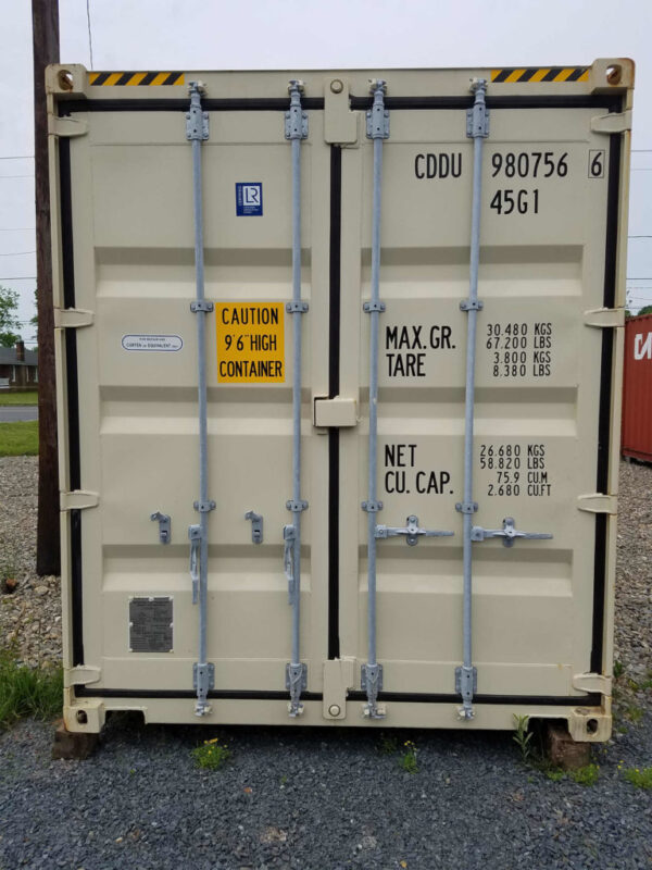 New 20ft High Cube Double Door Shipping Containers 16