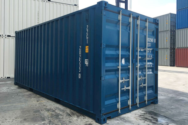Used 20ft High Cube Double Door Shipping Containers 20