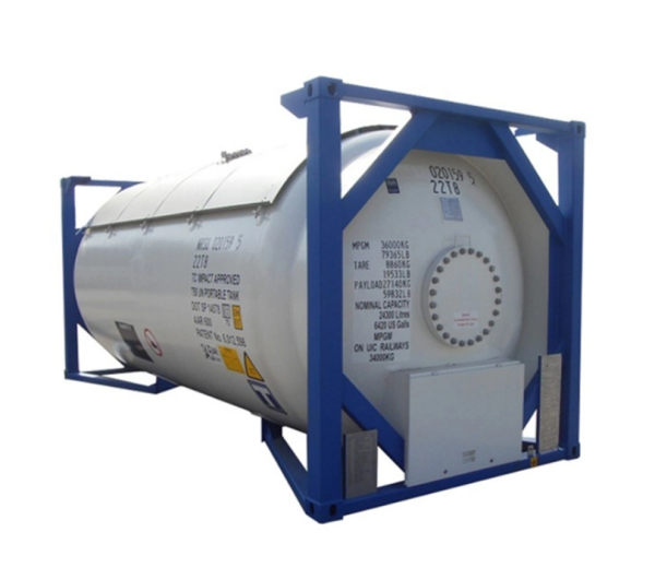 UN T50 Portable Compressed Liquefied Gas ISO Tank Container