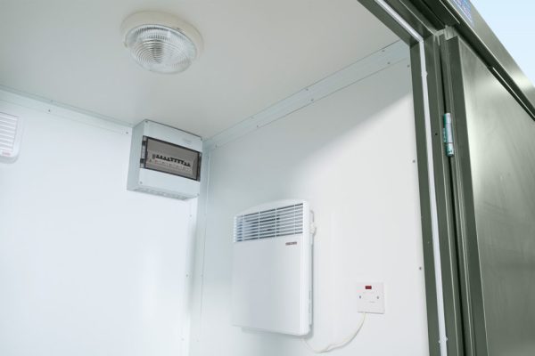 Double Mains Toilet for Sale 8Ft x 5Ft (Bottle Green) - Image 4